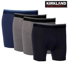 Kirkland Signature Men's High Performance Stretch Fabric Boxer Briefs 4 Pack XL