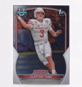 (5) Clayton Tune 2022 BOWMAN UNIVERSITY CHROME ROOKIE LOT #98 HOUSTON COUGARS - Picture 1 of 1