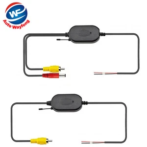 2.4G Wireless RCA Video Receiver & Transmitter for Car Rear View Camera Monitor