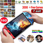 X12plus Handheld Spielkonsole 1000 Spiele 16Gb Mp4 7 Video Game Consoles 2024