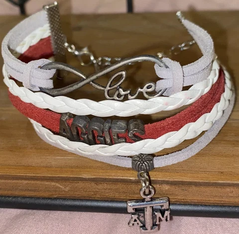 Texas A&M Aggies Multi-Band Fashion Bracelet Cover