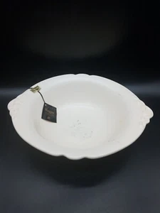 Haeger Matte White Fruit Bowl/Wash Basin - Picture 1 of 5