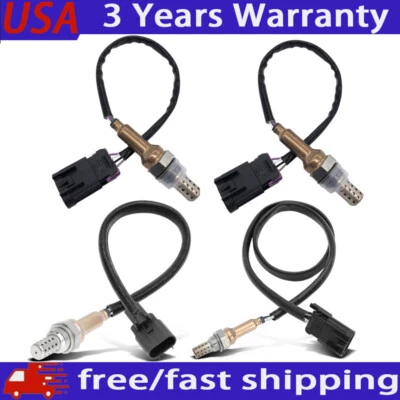 4xOxygen Sensor Up+Down for Hyundai 2006-2011 Azera 06-10 Sonata 07-10 Entourage - Image 1 of 4