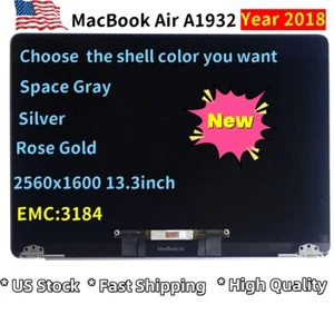 NEW For MacBook Air 13'' A1932 Year 2018 EMC3184 Retina LCD Screen Replacement - Picture 1 of 8