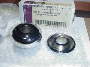 HARLEY DAVIDSON CHROME REAR WHEEL SPACERS KIT 41608-06 FXSTB FXSTS FXST SOFTAIL - Picture 1 of 1