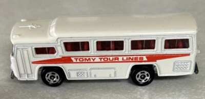 VINTAGE TOMICA No. 41 FUJI SEMI-DECKER TYPE BUS "TOMY TOUR LINES" JAPAN - Image 1 of 4