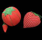 Tomato+Ball+and+Strawberry+Shaped+Pin+Cushion+Set%2C+2+Piece+Set