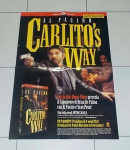 Manifesto Film CARLITO'S WAY Al Pacino Brian De Palma 47x67 cm poster locandina - Imagen 1 de 1