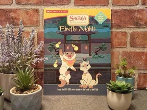 NEW RARE Vtg 2003 Sagwa The Chinese Siamese Cat Firefly Nights Coloring Book 🐱 - Picture 1 of 7