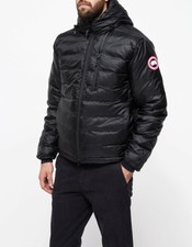black canada goose bubble jacket