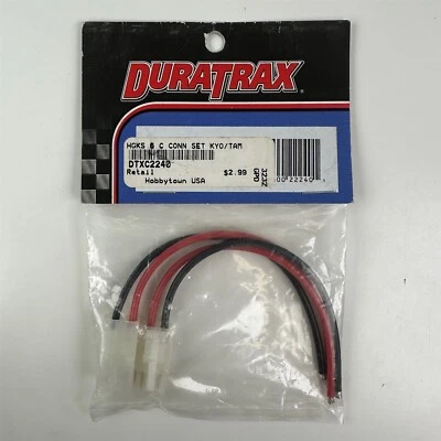DuraTrax DTXC2240 6 Cell (Kyosho/Tamiya) Connector Set NEW - Image 1 of 2