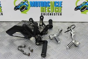 Aprilia RSV 1000 R Footrests Pedals with Lowering Kit 2004 to 2010 RSV1000R B043 - Picture 1 of 9