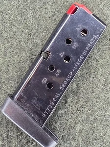 Taurus TCP, PT 738, PT738, 6rd 380 ACP Pistol Magazine w/ Red Follower Factory - Picture 1 of 6