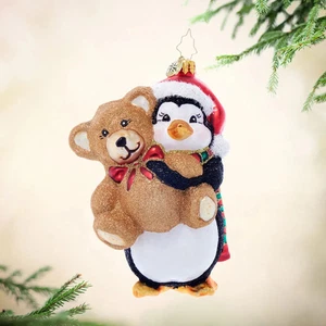 Christopher Radko - This Teddy is For You #1021920 ornament - Picture 1 of 1