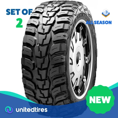 Juego de (2) nuevos LT 235/85R16 Kumho Road Venture MT71 120/116Q Foto 1 de 4