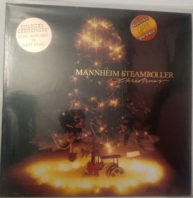 MANNHEIM STEAMROLLER Christmas LP Vinyl SEALED 1984 ORIG. Chip Davis DMM - Image 1 of 2