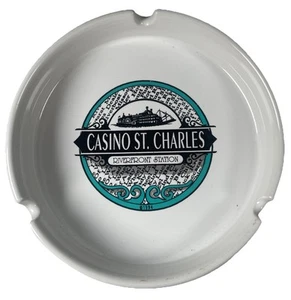 Casino St. Charles Riverfront Station Ashtray 1994 - Picture 1 of 6