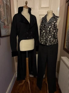 ORIGINAL SCREEN SEEN DRACULA 2013 TV SERIES COSTUME PROP STORE WHITBY GOTH π€ - Picture 1 of 9