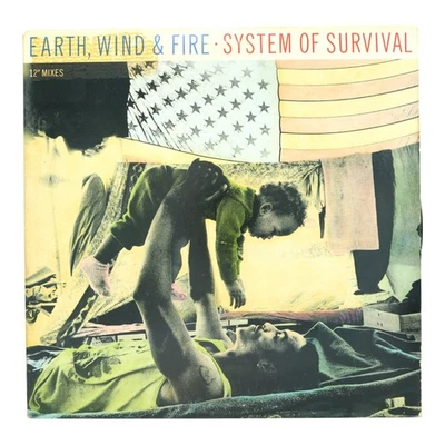 Earth Wind & Fire System of Survival 12" Vinyl Single EX OG Sleeve Columbia 1987 - Image 1 of 4
