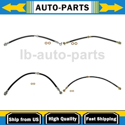 For Nissan Sentra 2.0L 2000-2001 Front Rear Brake Hose Dorman 4PCS - Image 1 of 4
