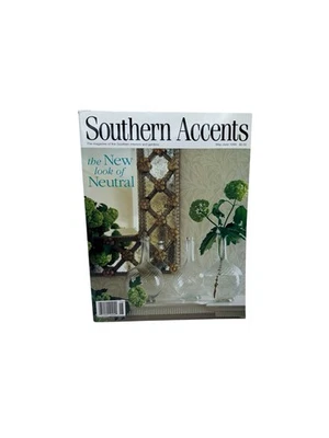 Southern Accents Magazine The New Look Of Neutral May/June 1999 — 第 1/2 张图片