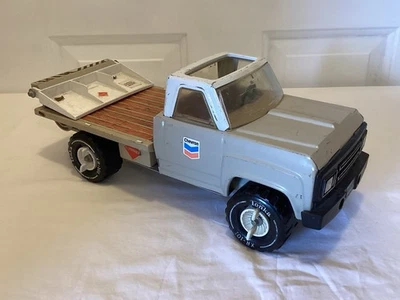 Tonka 14” Chevron Pickup Truck W/Drop Gate (Vintage) 1970’s - Image 1 of 4