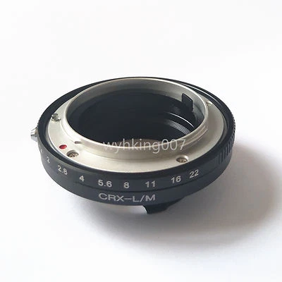 Contarex CRX Lens To Leica M L/M M3 M4 M5 M6 M7 M8 M9 Techart LM-EA7 adapter