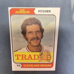 BOB JOHNSON 2023 Topps Heritage 50TH ANNIVERSARY BUYBACK #269T INDIANS
