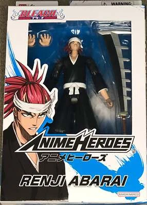Figura de acción Bleach Anime Heroes Renji Abarai Foto 1 de 4