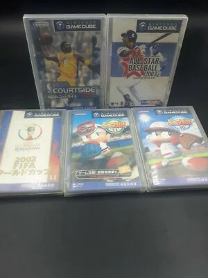Sports Combo  Baseball basketball Soccer Nintendo Gamecube Japanese - Image 1 of 4