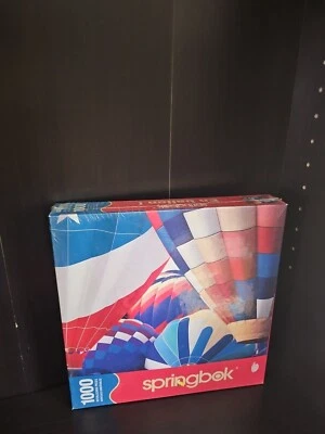 Springbok Puzzle 1000 Piece Hot Air BALLOON MANIA Jigsaw Puzzle 24"×30" - Image 1 of 4