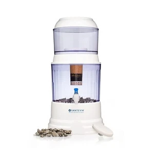 Santevia Gravity Water System Filter That Makes Water Alkaline and Adds Minerals - Picture 1 of 7