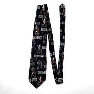 1999 Star Wars Episode I 'Two Sides of the Force' Jedi vs Sith Silk Necktie - Picture 1 of 8