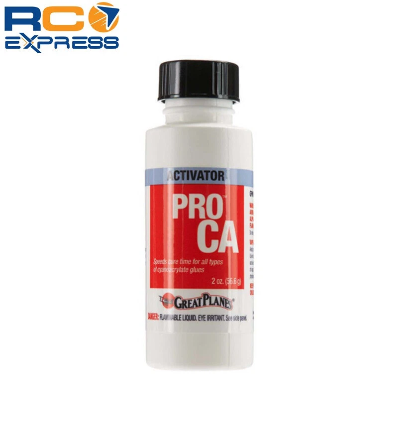 Great Planes Pro Ca Foam Safe Activator with Pump 2 oz GPMR6035 - Image 1 of 1