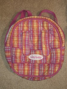 american girl bitty baby doll carrier