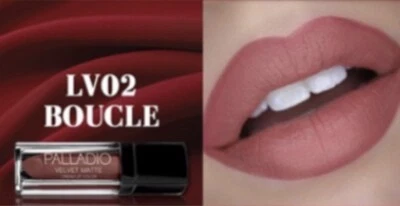 Palladio Velvet Matte Cream Lip Color Boucle Dark Modern Mauve Vegan - Image 1 of 4