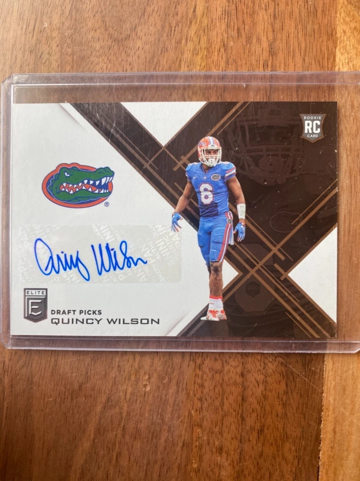 A46,836 - 2017 Elite Draft Picks Draft Picks Autographs #226 Quincy Wilson - Image 1 of 1