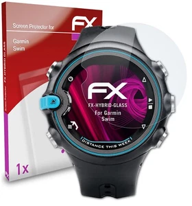 atFoliX Pellicola Vetro per Garmin Swim 9H Armatura di protezione - Zdjęcie 1 z 5