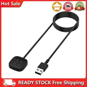 30cm/1m Charging Dock Station Fast Charge Watch Charger Cable for Fitbit Versa 3 - Zdjęcie 1 z 14