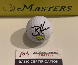2025 MASTERS BRIAN HARMAN SIGNED AUTOGRAPHED MASTERS LOGO GOLF BALL JSA AR43335 - Picture 1 of 3