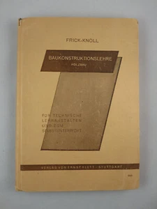 BAUKONSTRUKTIONSLEHRE , HOLZBAU - Bild 1 von 11