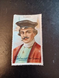 1911 T330-7 PIEDMONT ART STAMPS TYPES OF NATIONS Russia - Picture 1 of 2