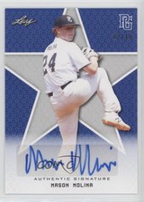 2020 Leaf Perfect Game National Showcase Blue /15 Mason Molina #BA-MM7 Auto