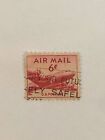 RARE RED AIR MAIL 6 CENT STAMP