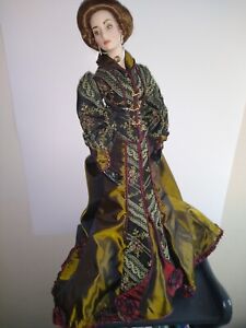 Franklin Mint Porcelain Doll Anna The Gibson Girl, Roman Holiday-Price Drop!