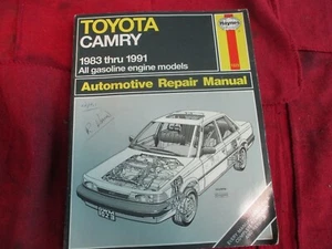 Haynes Toyota Camry Automotive Repair Manual 1983 - 1991 Gas Engines 054923 - Bild 1 von 10