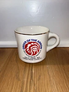Vintage BSA Tasse Pfeilorden Pfadfinder Kola Lodge 464 Longs Peak Council - Bild 1 von 7