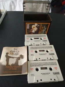 Readers Digest You Light Up My Life Cassette Tape Set & Case - Imagen 1 de 8