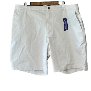 Westport pantaloncino uomo 44 beige beige vestibilità comoda misto cotone vita 43 nuovo - Foto 1 di 9