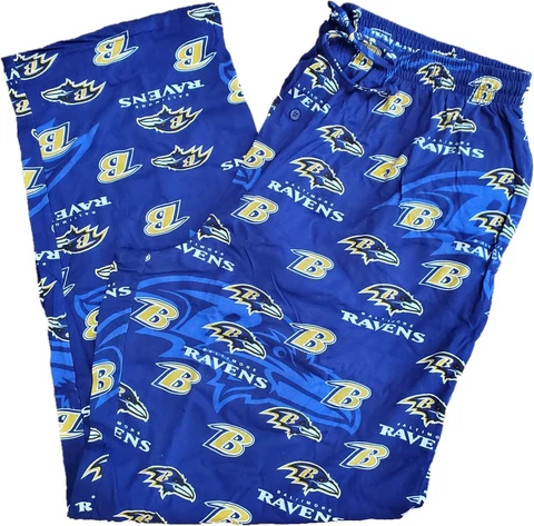 Baltimore Ravens Purple Keynote Mens Pajama Pants by Concepts Sports Cover